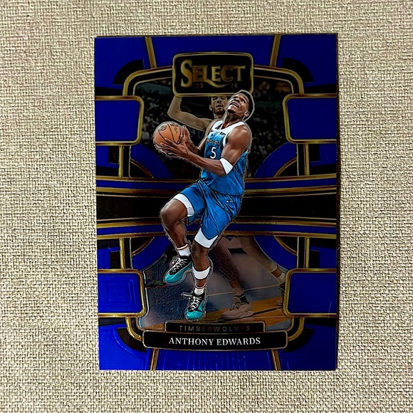 Panini Other - Anthony Edwards 23-2024 Panini Select Minnesota Timberwolves NBA Basketball Card